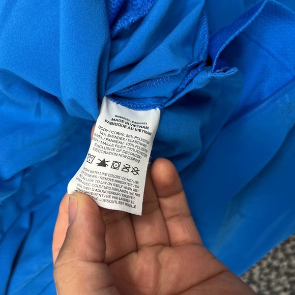 UCLA Bruins x Air Jordan Dri-FIT Hoodie Men Medium Blue Long Sleeve 1/2 Zip M - Picture 7 of 9